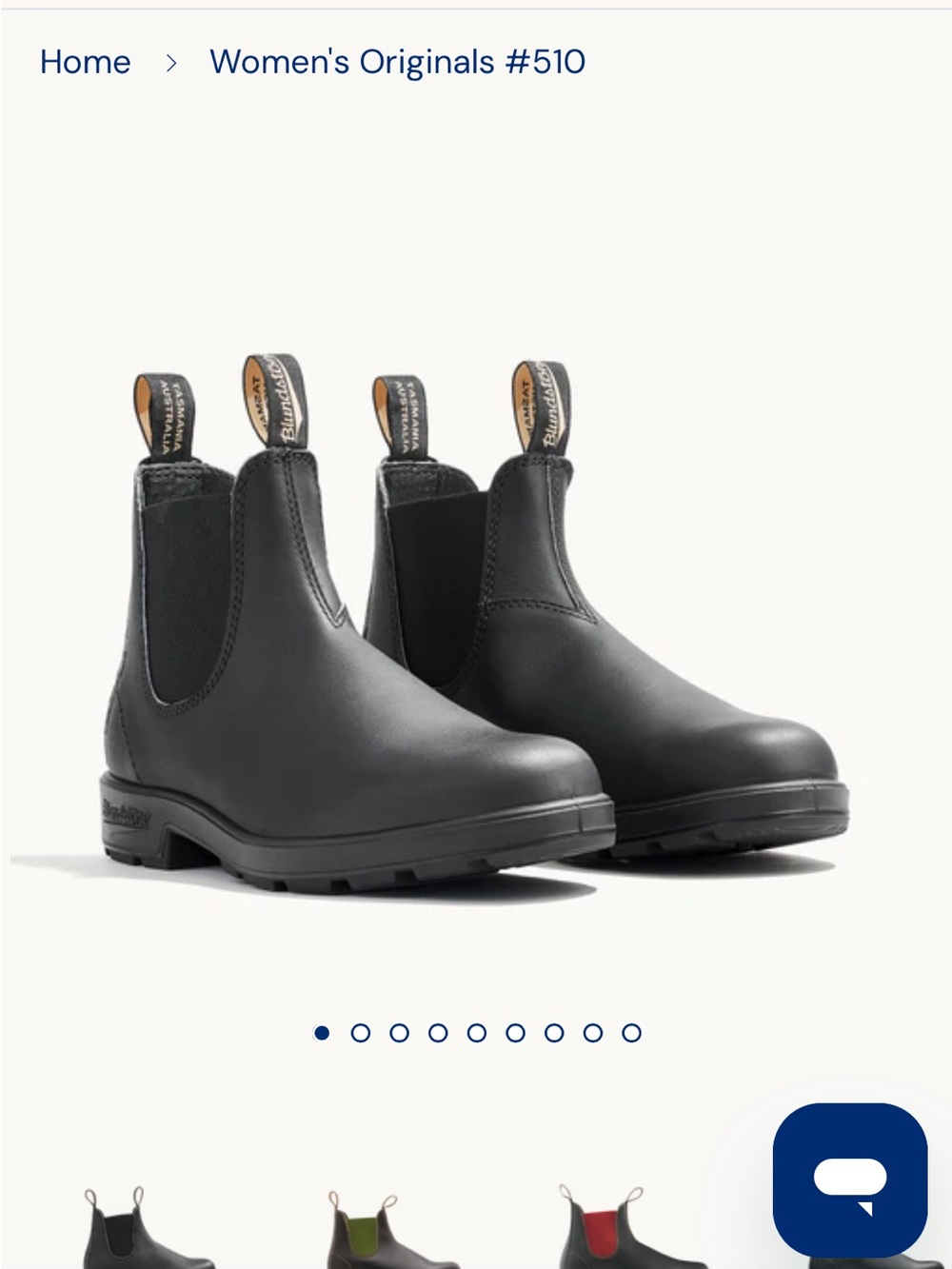 Blundstone Chelsea Boots in Black